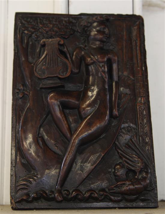 Medieval wooden panel (Romayne)